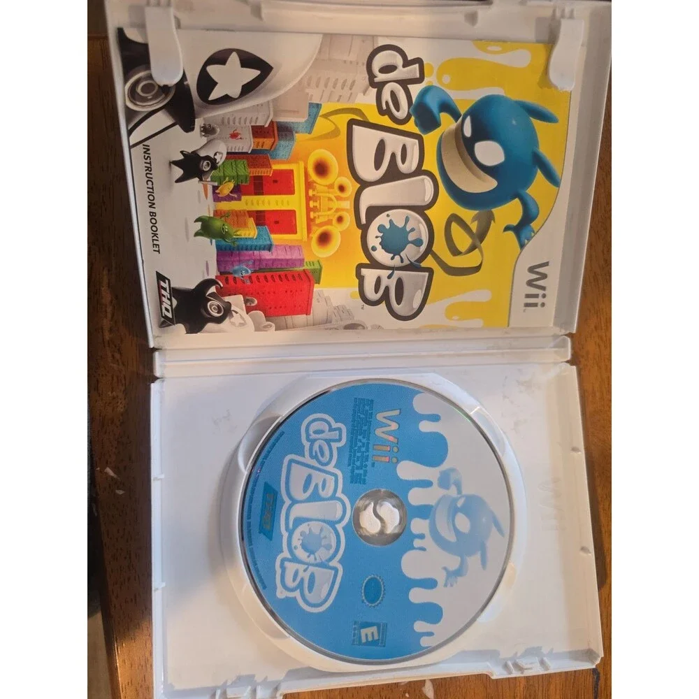 De Blob - Nintendo Wii With Manual Tested Complete